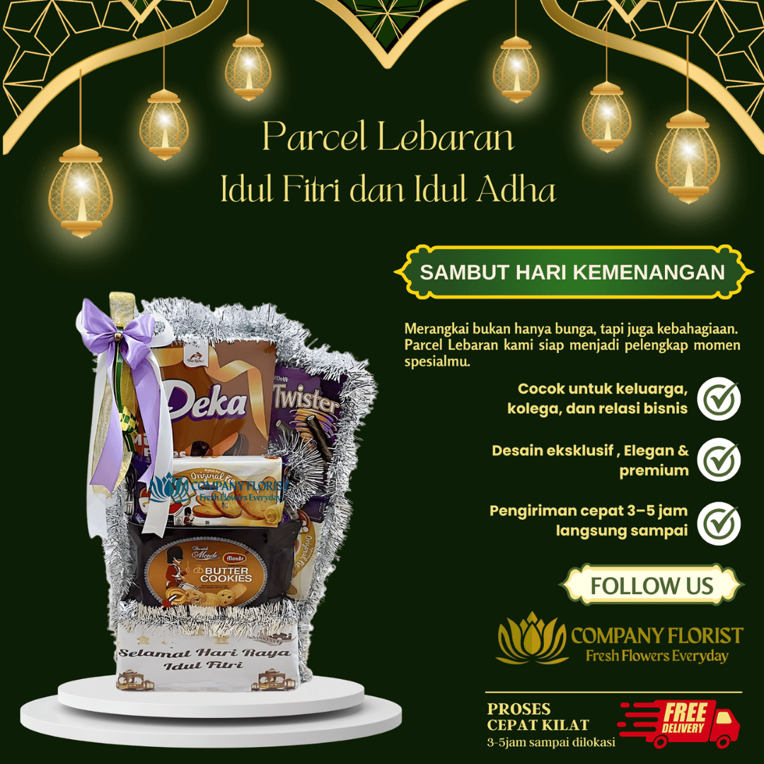 Hampers Lebaran Snack Serba Manis – Company Florist